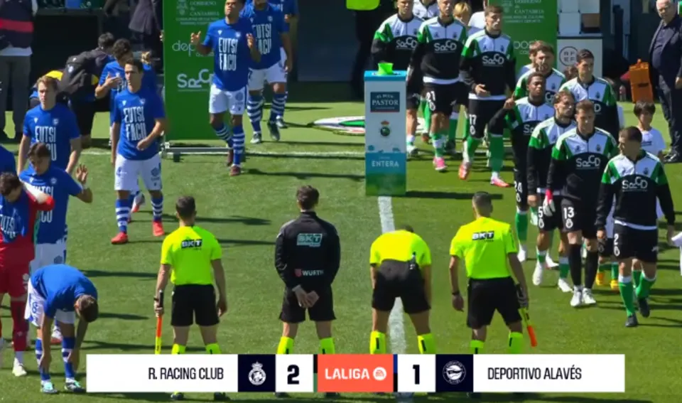 Racing Santander Petik Kemenangan 2-1 atas Deportivo Alaves di El Sardinero