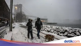 Badai Musim Dingin Ekstrem Mengancam California dan Lumpuhkan Jalur Transportasi Utama