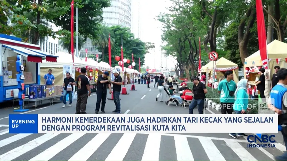 Perayaan HUT ke-81 RI di SCBD Weekland Dorong Jamu dan UMKM Lokal