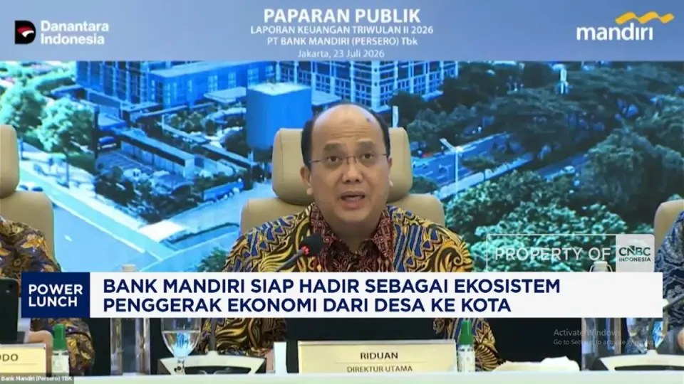 Efisiensi Digital Dorong Laba Bersih Bank Mandiri Tembus Rp 30,4 Triliun