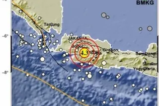 Gempa Magnitudo 4,3 Guncang Cianjur, Getaran Terasa hingga Bandung dan Jonggol