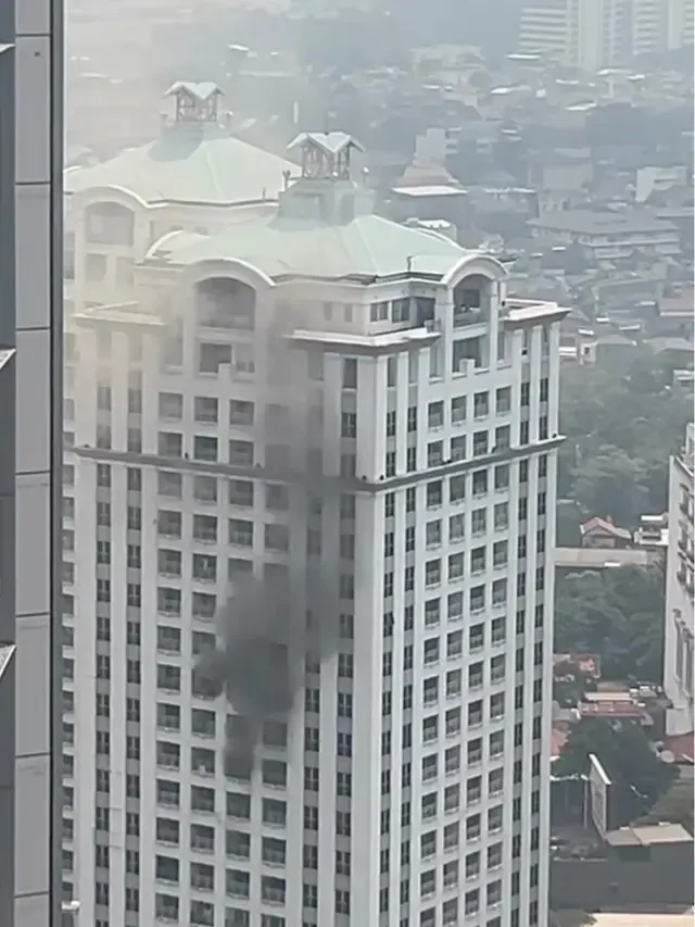Tak Ada Korban Jiwa dalam Kebakaran Apartemen Pavilion, Hewan Juga Dievakuasi