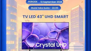 Beli TV 43 Inch di Transmart Full Day Sale Bisa Diskon Rp 1,3 Juta