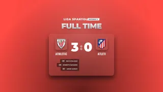 Hasil Liga Spanyol, Athletic Tumbangkan Atleti 3-0 di San Mamés