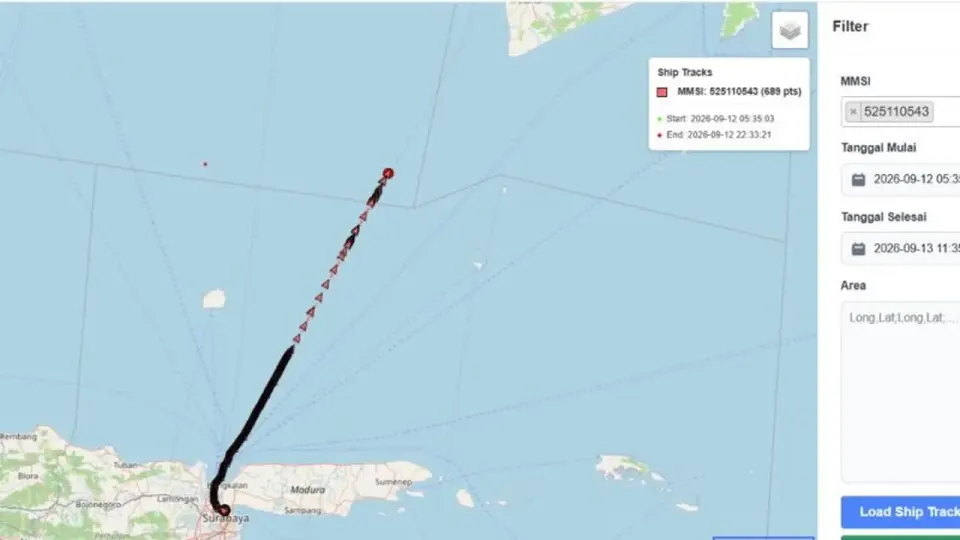 KM Virgo Diterjang Ombak 3 Meter Lebih Sebelum Karam di Laut Jawa