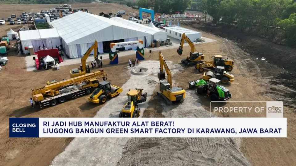 LiuGong Bangun Pabrik Alat Berat Ramah Lingkungan Bernilai Triliunan Rupiah di Karawang