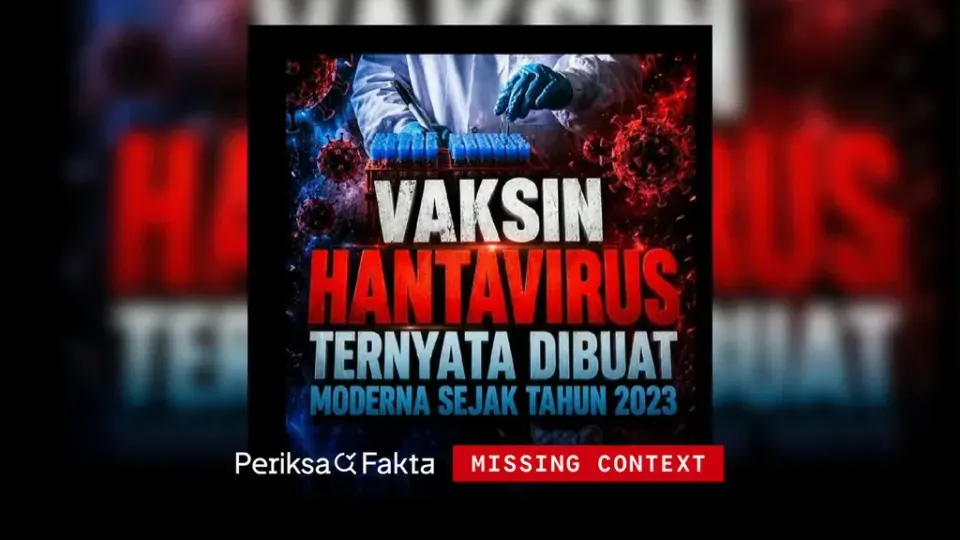 Narasi Palsu Seputar Riset Vaksin Hantavirus dan Jejak Sejarahnya Sejak Era Perang Korea