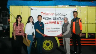 TelkomGroup Salurkan Bantuan Rp1,3 Miliar untuk Warga Terdampak Gempa NTT