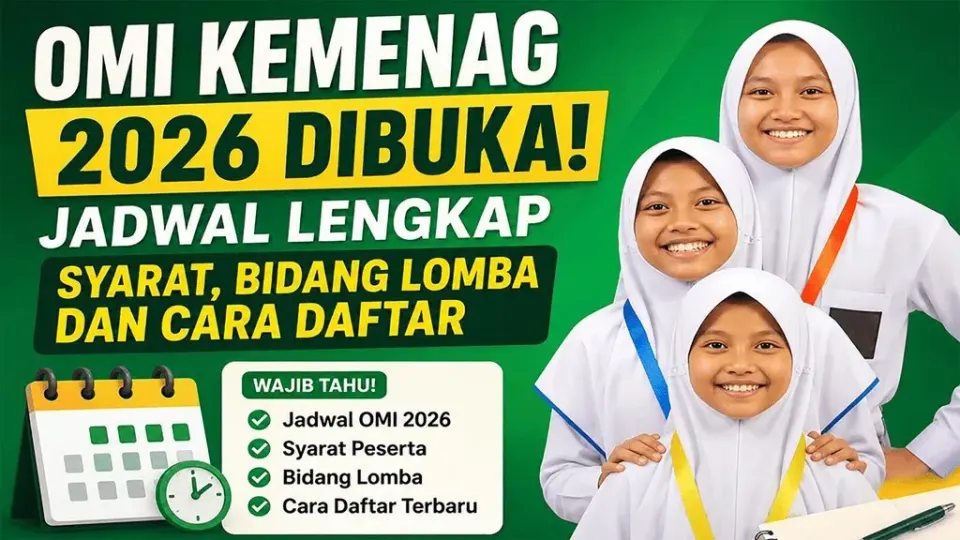 Pengumuman Proposal OMI Riset Kemenag 2026 Dibuka, Cara Cek Link dan Jadwal Seleksi