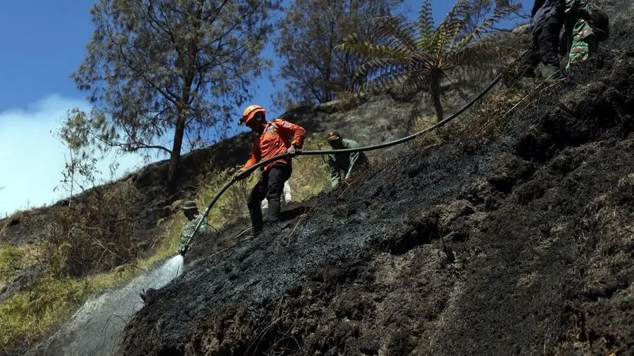 Karhutla Masih Terjadi di Bromo, Semeru, Argopuro dan Kawinajang