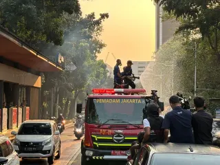Water Mist Buat Sebaran PM10 dan PM2.5 di Jakarta Menyempit