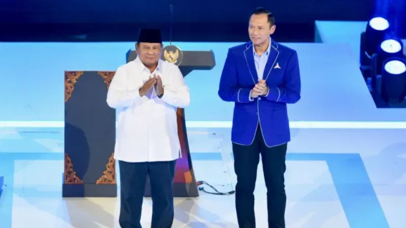 Prabowo Tanggapi Pidato AHY soal Batas Kekuasaan di Puncak HUT Demokrat