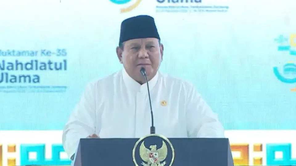 Prabowo Buka Muktamar ke-35 NU, Saya Tak Atur Ini Semua