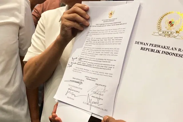 Babak Baru RUU Perampasan Aset, DPR Tetapkan Batas Pengesahan 15 Desember 2026