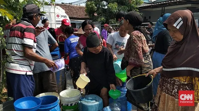 25 Kecamatan di Kabupaten Tangerang Berstatus Awas Kekeringan, 62.076 Jiwa Terdampak