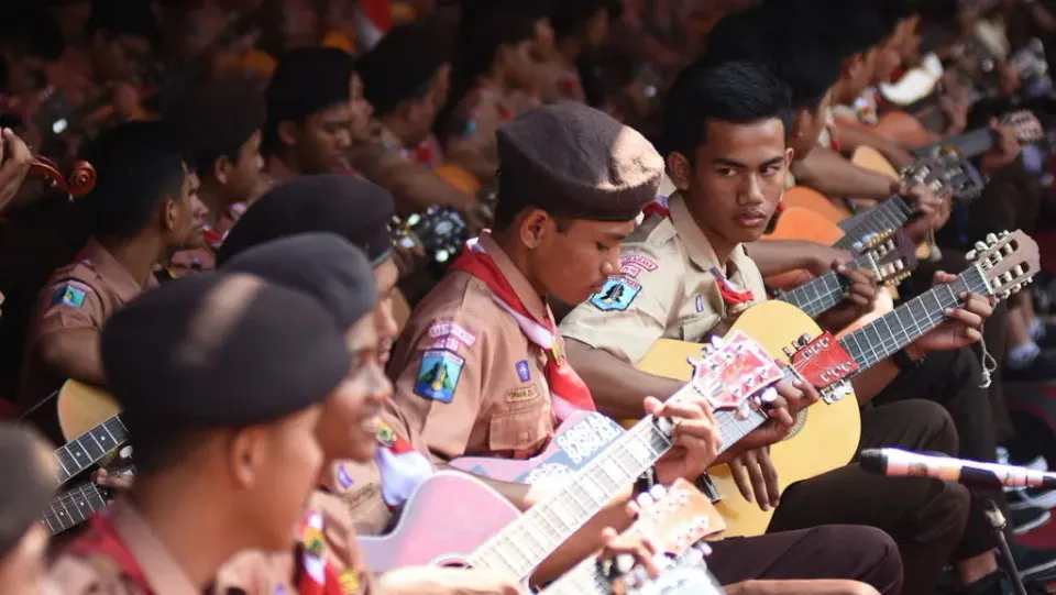 Ragam Permainan dalam Kegiatan Perkemahan HUT Pramuka