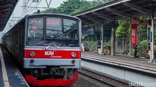 KRL Green Line Masih Beroperasi Terbatas Hanya Sampai Stasiun Palmerah Pagi Ini