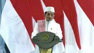 Menteri Agama Banggakan Kenaikan Indeks Kerukunan Beragama dalam Acara Zikir Lintas Agama di Monas