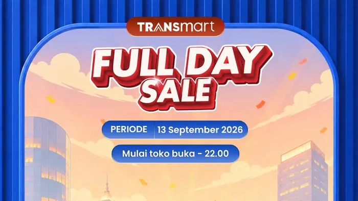 Besok Serbu Transmart Full Day Sale! Pesta Diskon Meriah 50% + 20%